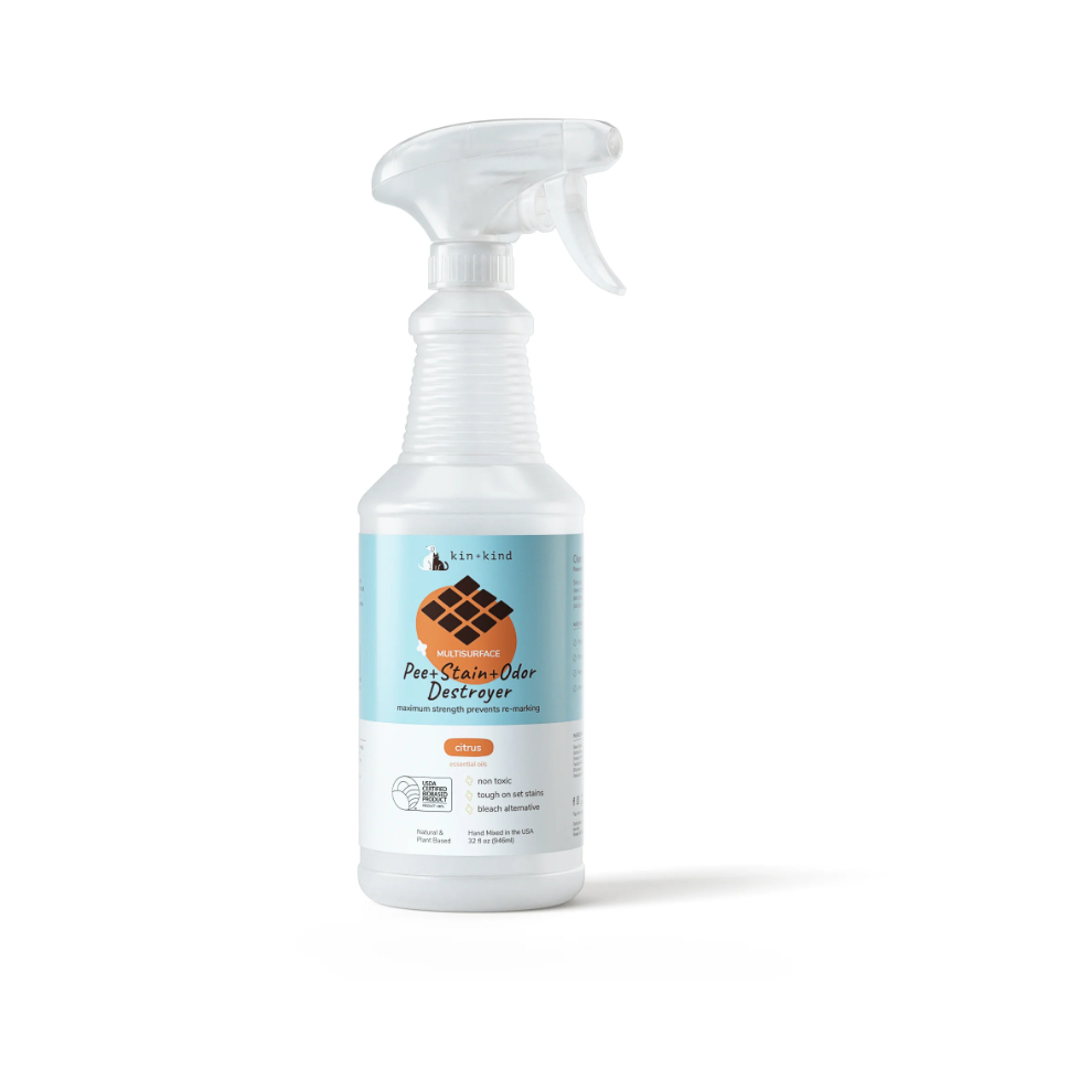 Kin Kind Multisurface Pee Stain Odor Destroyer Citrus - 32 Fl Oz  354 Ml - View #9