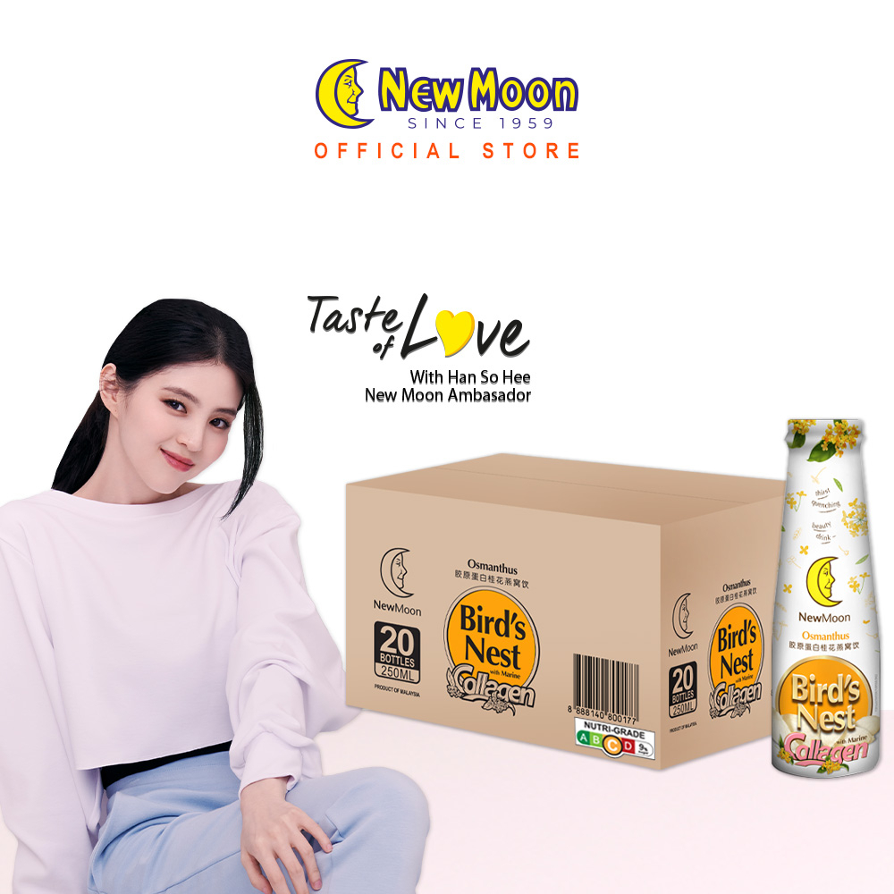 New Moon Osmanthus with Bird's Nest Collagen 250ml x 20 bottles