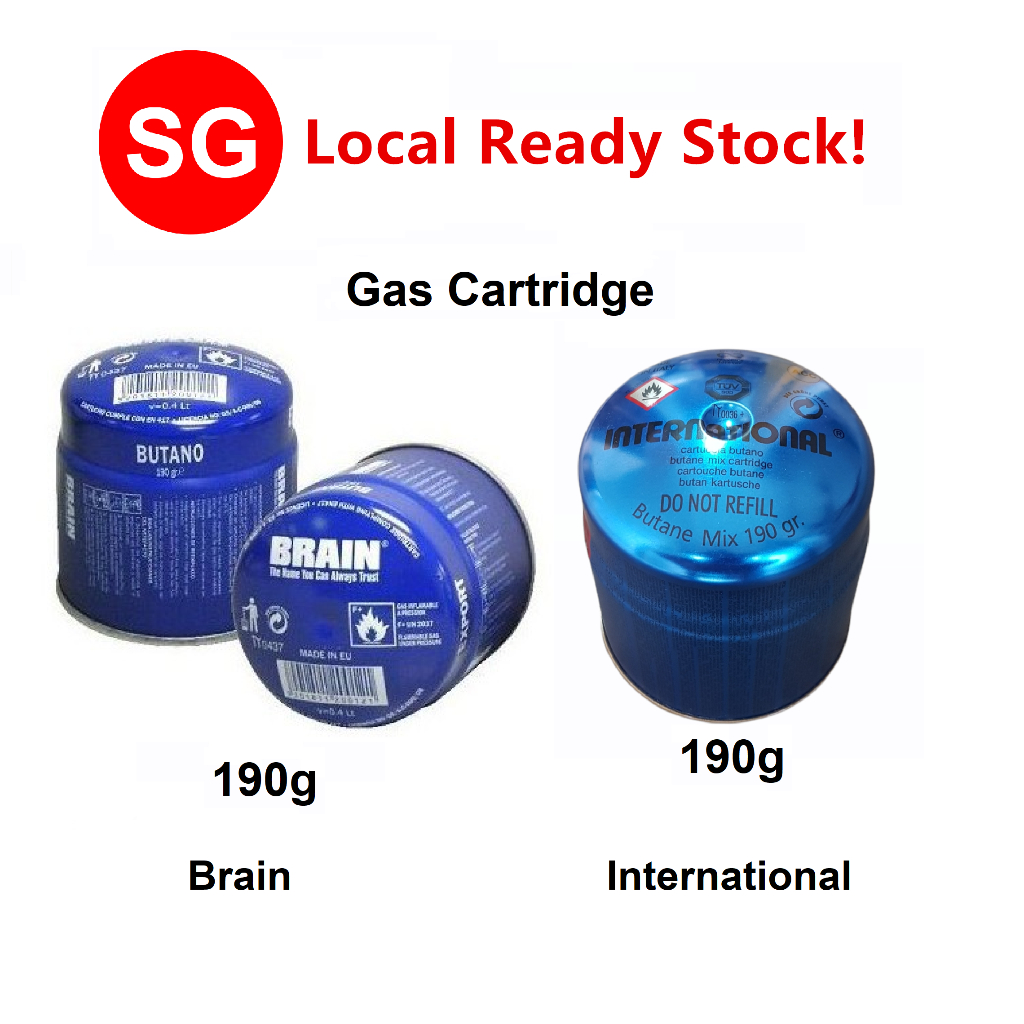 Camping Gas Cartridge / Gas Canister (made in Itay & Europe) Shopee