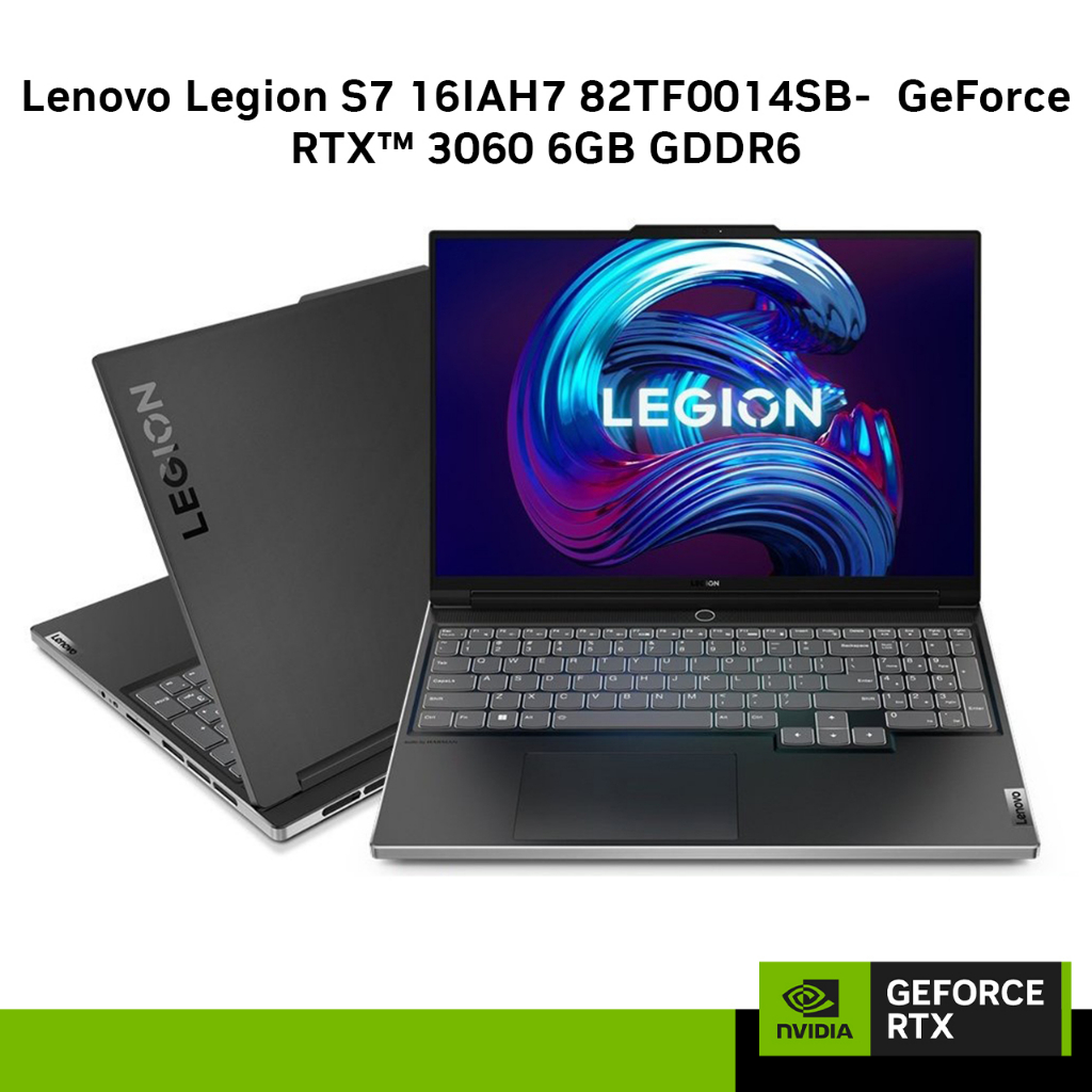 NVIDIA GeForce RTX 3060 gaming laptop - Lenovo Legion S7 16IAH7 ...