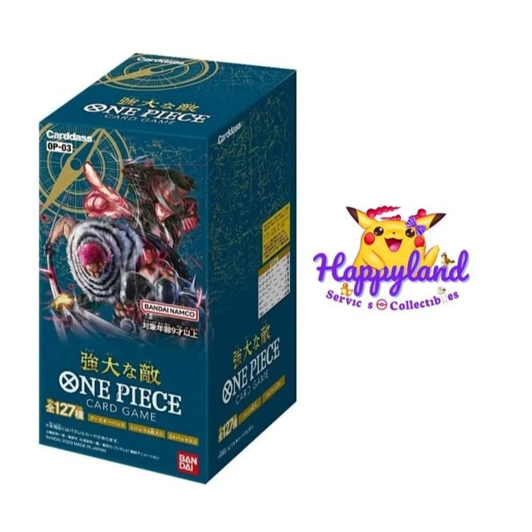 One Piece Card Game Mighty Enemies OP03 OP03 Booster Box (JAP