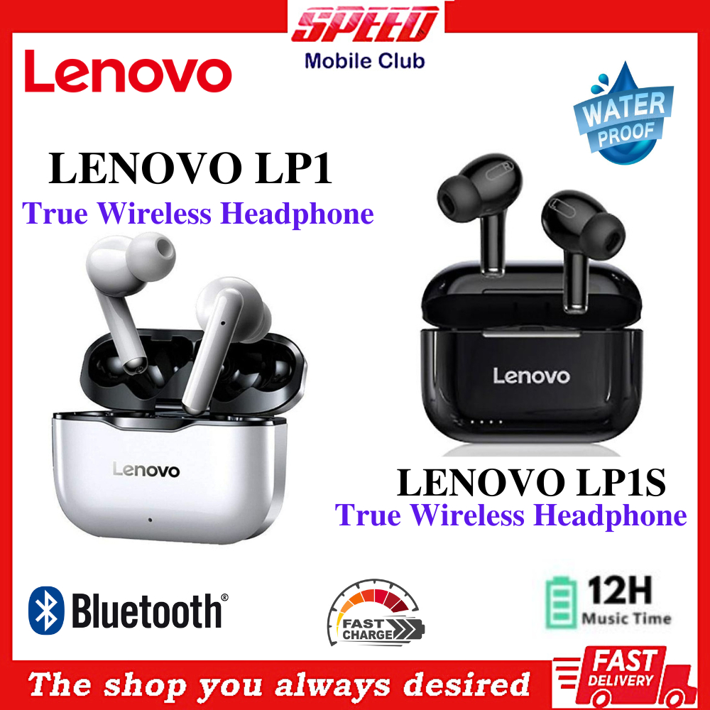 Lenovo LP1S Lenovo LP1 TWS Earbuds Bluetooth 5.0 Touch