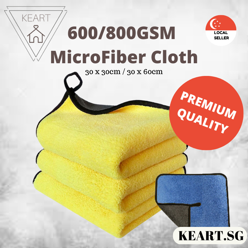 800GSM Microfiber Cleaning Cloth | Super Absorbent | Super Soft | Towel |