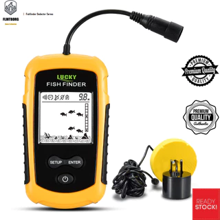 Portable Sonar Fish Finder Wireless Handheld 45m/147ft for Ice
