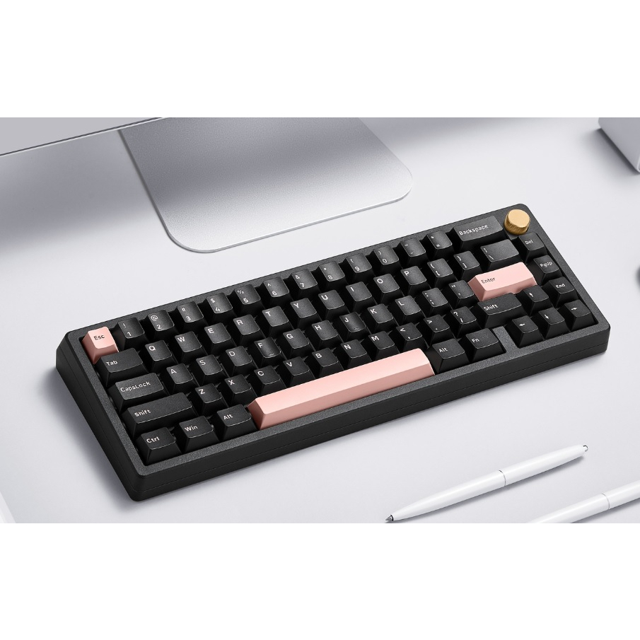 [READY] ABS DOUBLE SHOT GMK Keycaps Shoko Arctic Cherry Profile Dark ...
