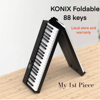 Professional Piano Keyboard 88 Keys Adults Foldable Piano Children