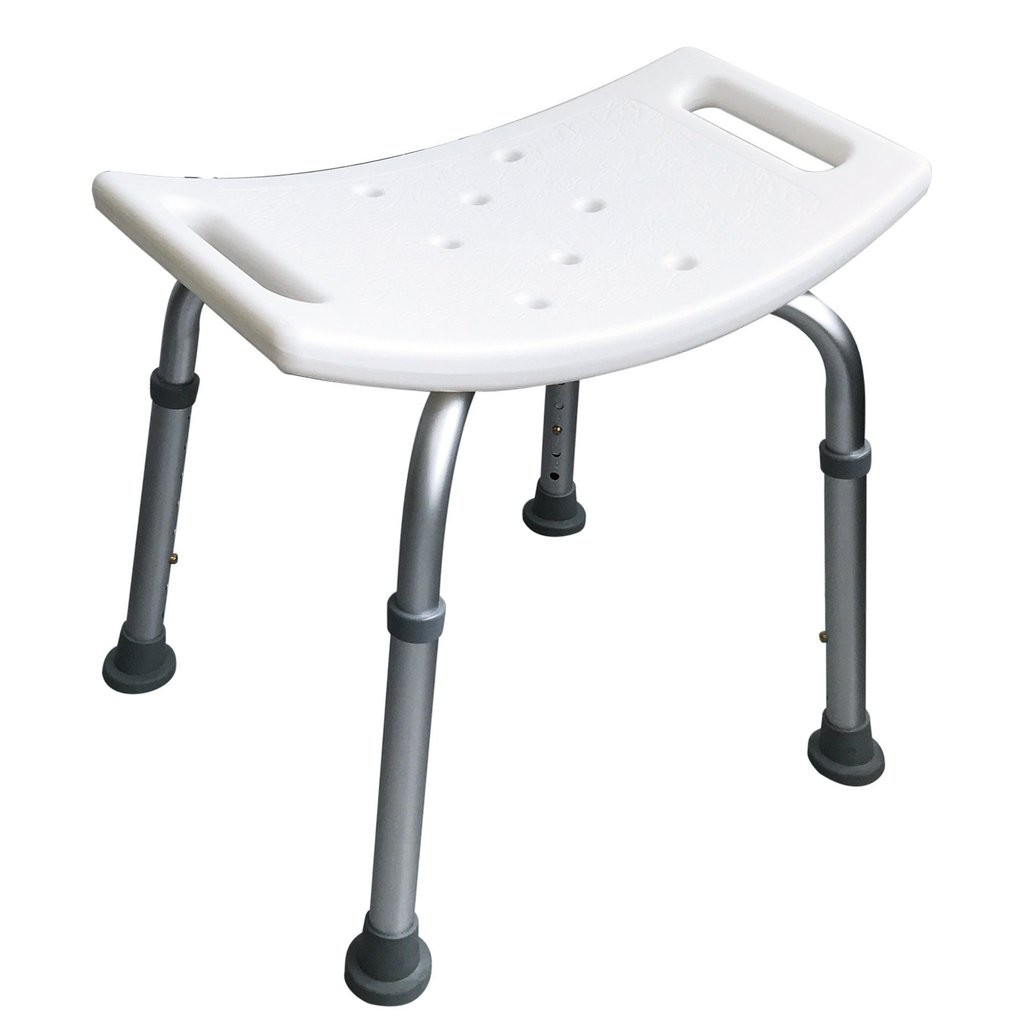 Happybath Tool-Free Shower Chair Stool Bathroom Safety For Elderly ...