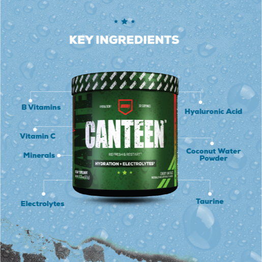 Redcon1 Canteen Hyration & Electrolytes 30 Servings Coconut Powder