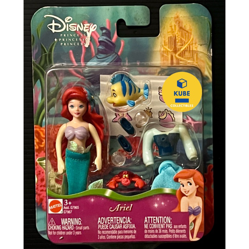 Ariel best sale figurine set