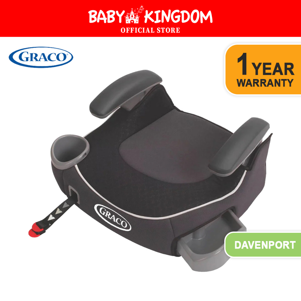 Graco Affix Backless Booster 1 Year Warranty Baby Kingdom Shopee Singapore