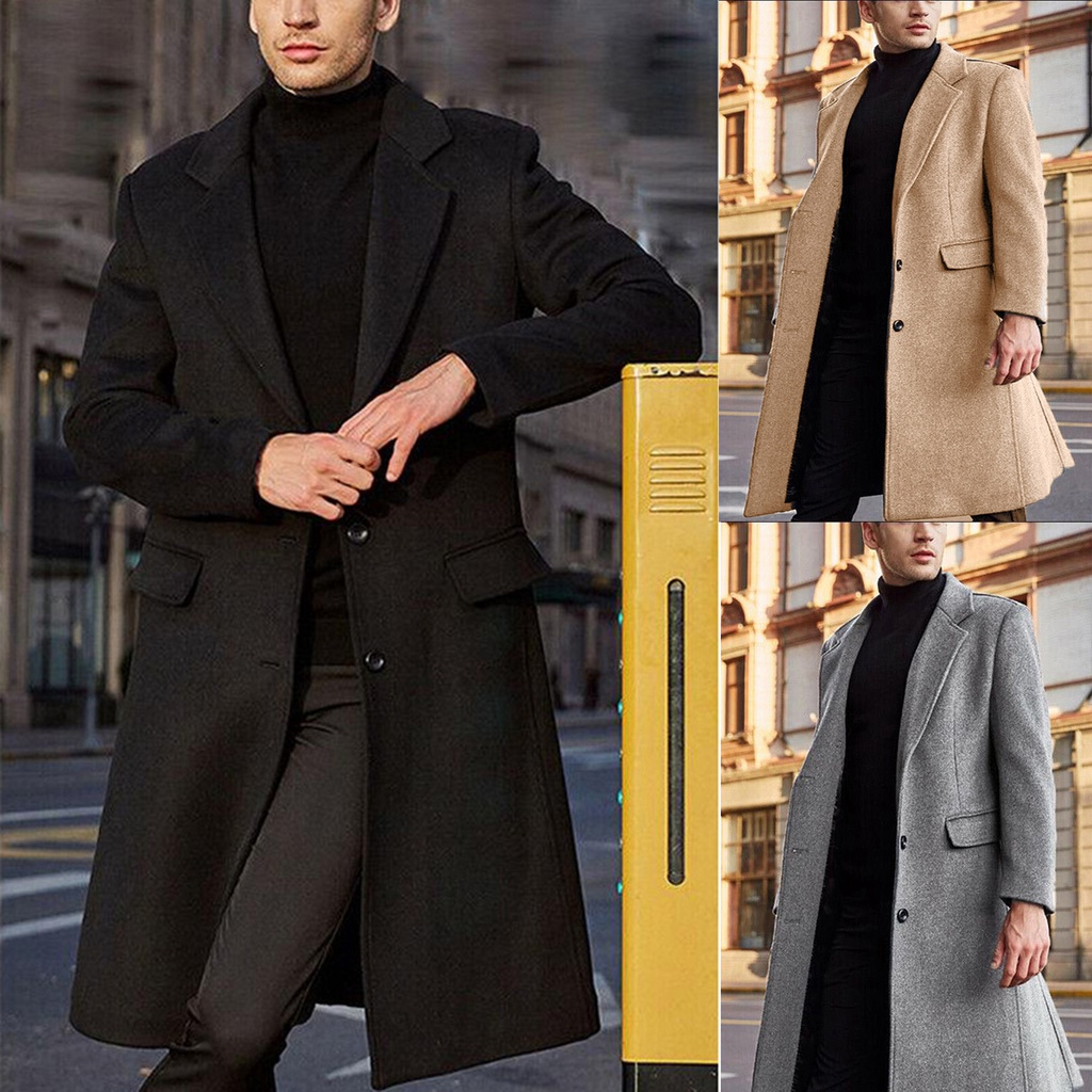 Casual wool clearance coat mens