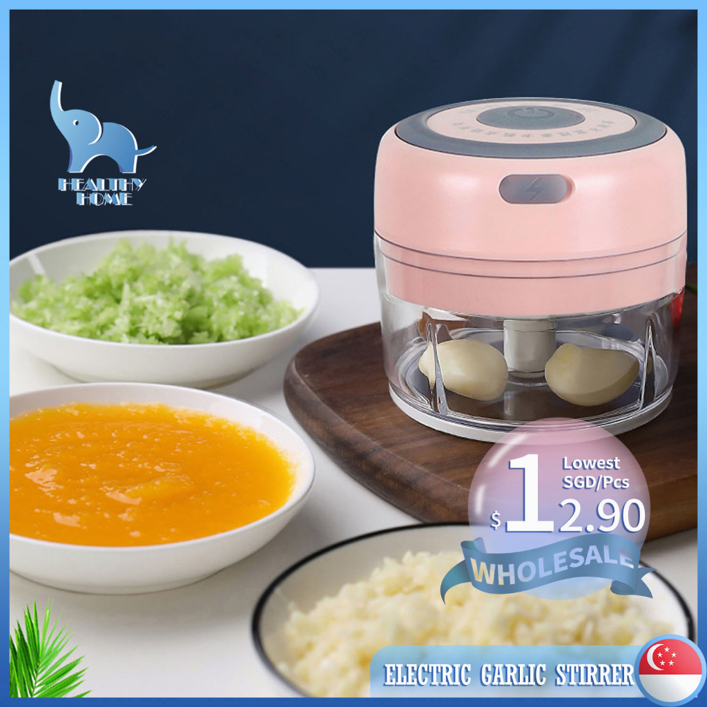 💕SG Stock💕Household Auxiliary Food Processor Electric Minced Meat And
