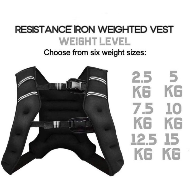 Gileko Sport Weighted Vest Workout Equipment, Body Weight Vest for Men ...