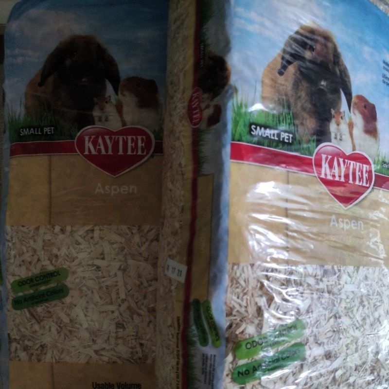 PET BEDDING KAYTEE Aspen bedding Diamond Pine Bedding bunny nature linum millamore for hamsters chinchilla guinea pigs Shopee Singapore