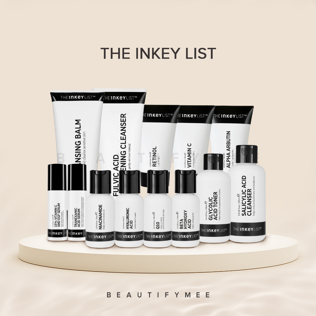 The Inkey List Niacinamide, Retinol, Vitamin C, Caffeine, Hyaluronic