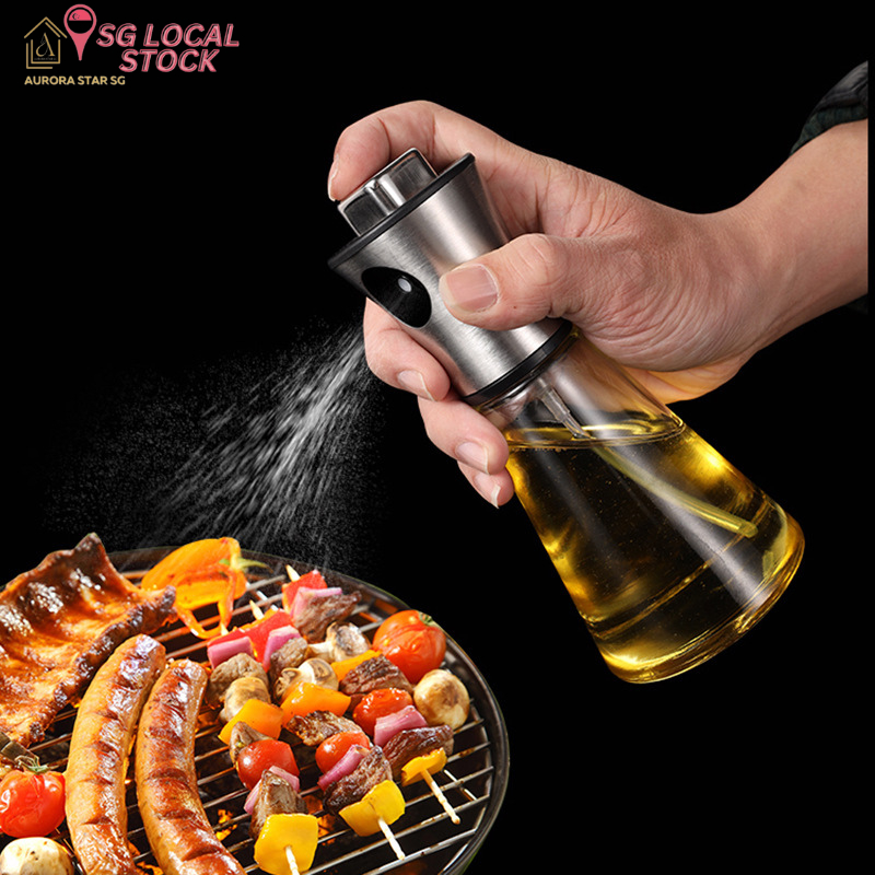 [SG Ready Stock] Oil Sprayer for Cooking Oil Spray Bottle Kitchen