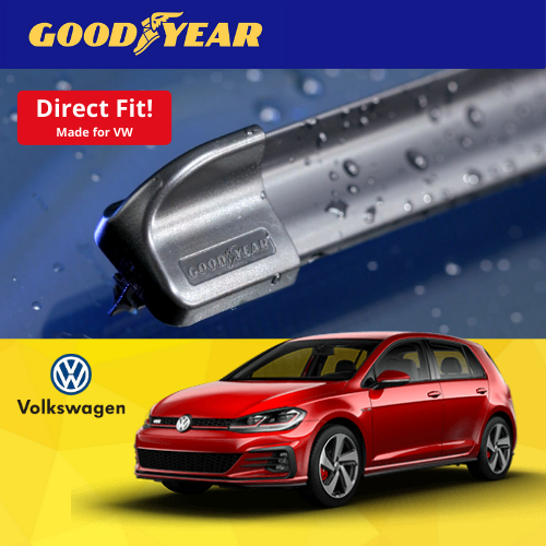 Goodyear Wiper VW Golf Scirocco Passat B8 (set of 2 wipers) Specific