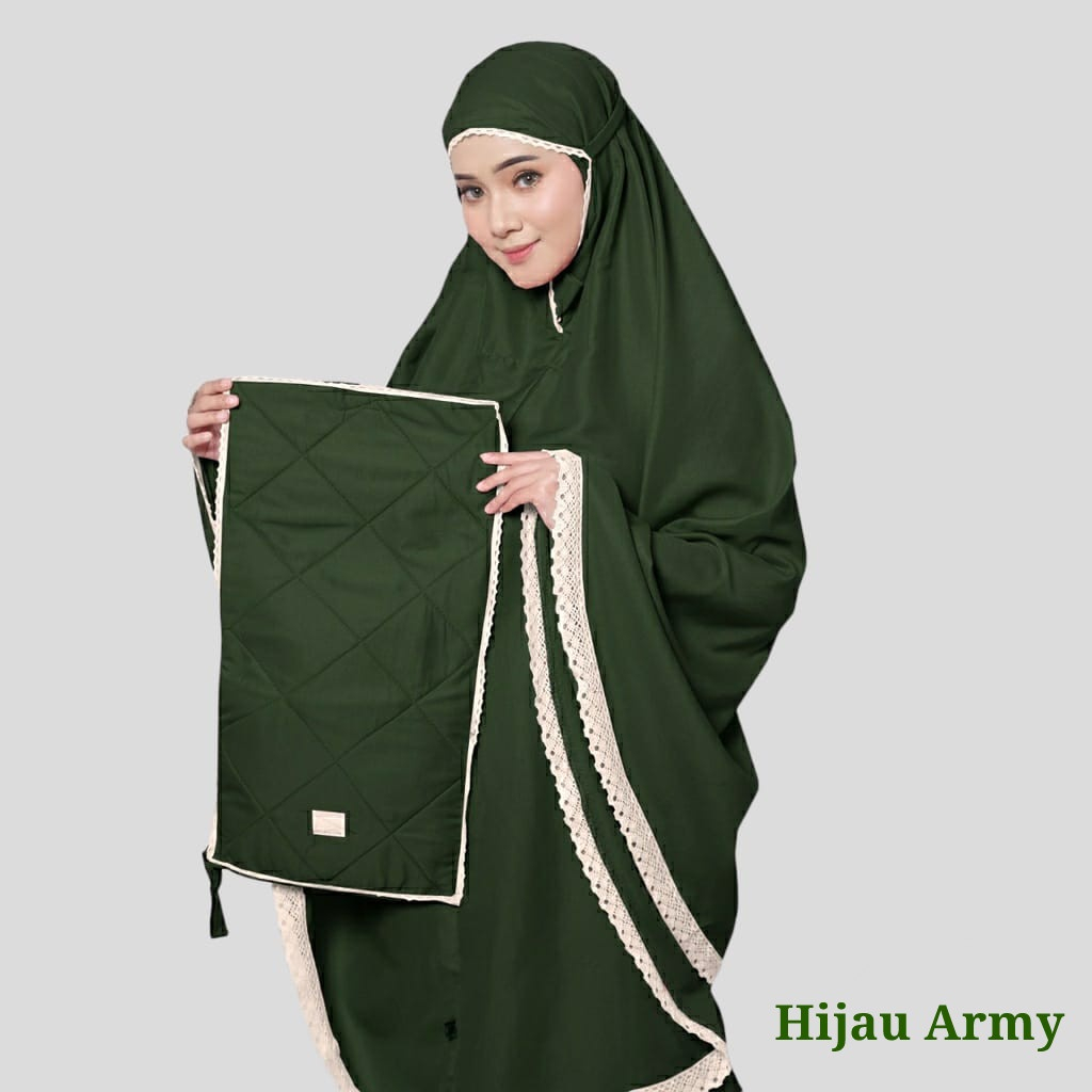 *BUY 1 FREE 1* Travel Telekung Set 2 in 1- w Prayer Mat- Cotton ...