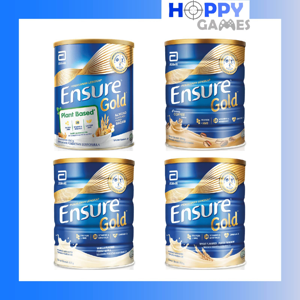 [AUTHENTIC] Ensure Gold Adult Nutrition Powder HMB Wheat Vanilla Coffee