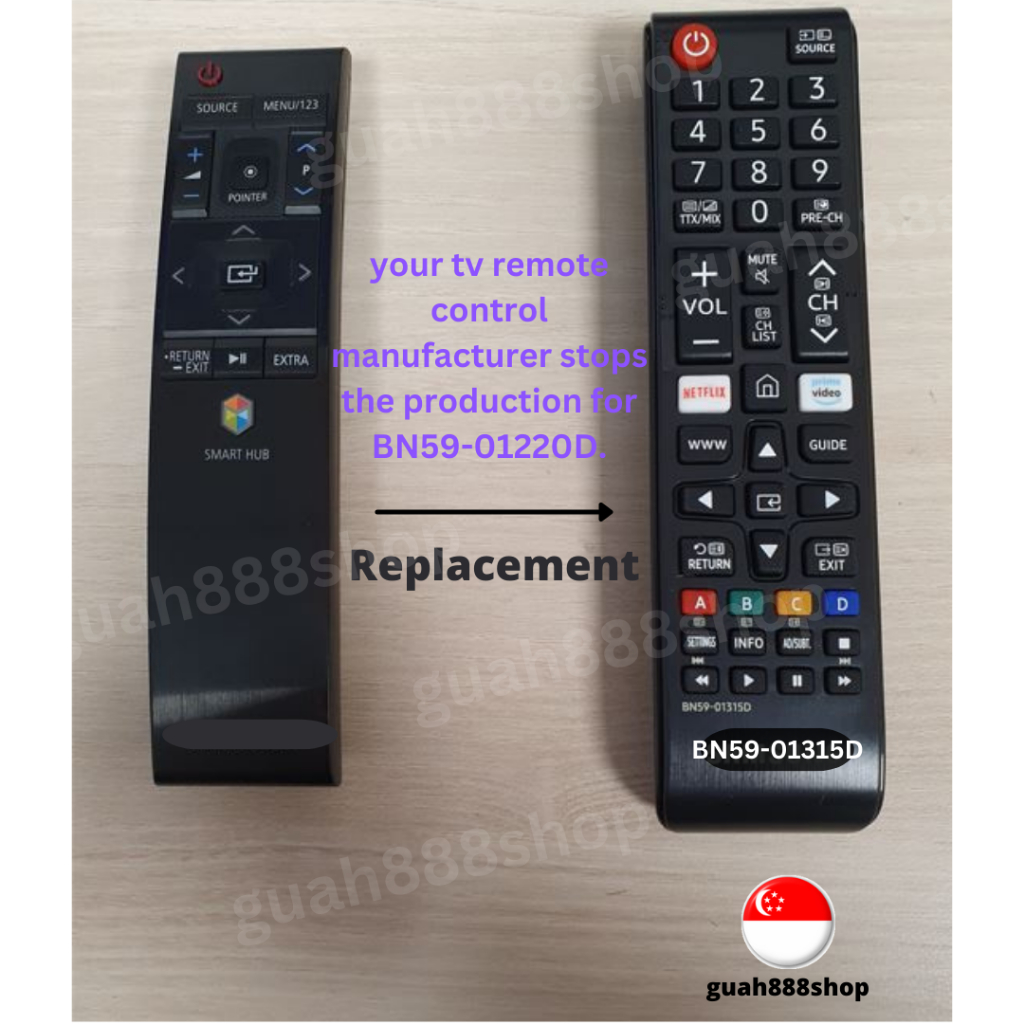 Universal - Télécommande pour Samsung Smart TV BN59 01184B BN59