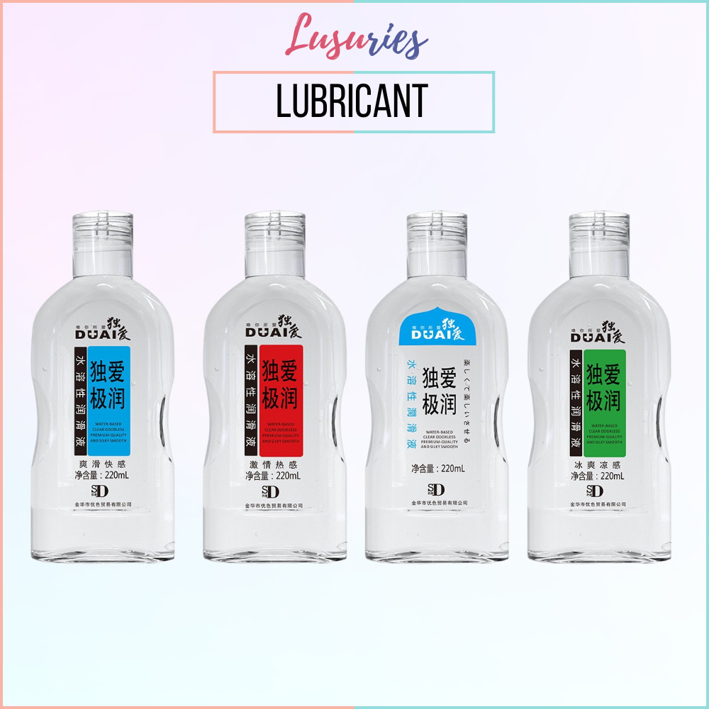 FREE Nozzle 220ML Sex Lubricant Lube For Man Woman Gay Couple Anal Toy Water Based Cold Hot Aloe Vera Safe Consume