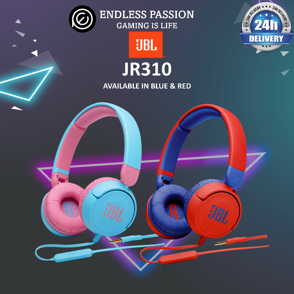 JBL JR310 - Kids over-ear headphones | Shopee Singapore