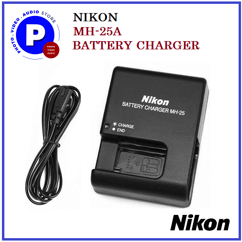 NIKON MH25A BATTERY CHARGER (FOR ENEL15A/B/C BATTERY) Shopee Singapore