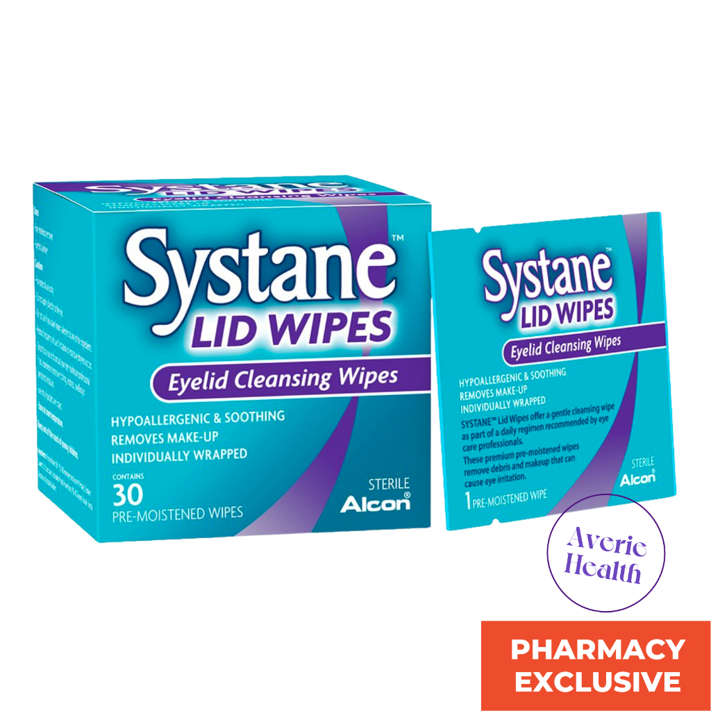 Alcon Systane Eyelid Cleansing Wipes 30s [Gentle Eyelid Cleanser