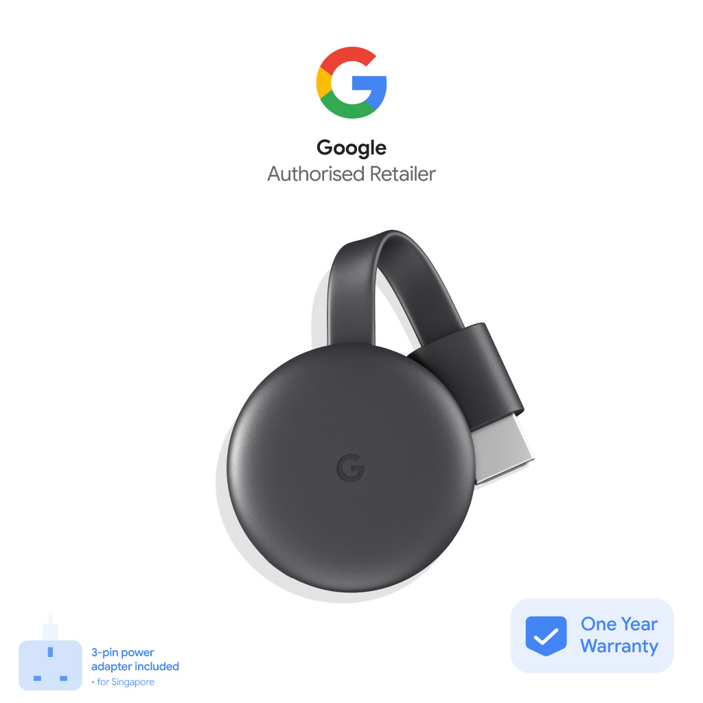 Google Chromecast (3rd Generation) / Wireless streaming to TV / Works