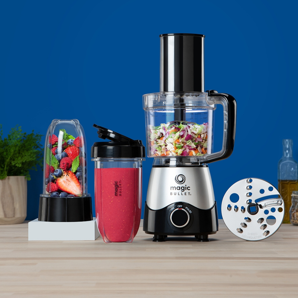 Magic Bullet Kitchen Express Food Processor and Express Blender