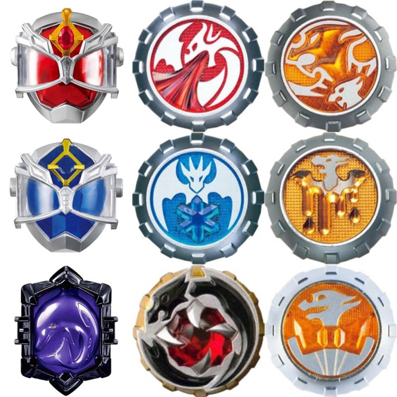 Bandai Kamen Masked Rider Wizard Ring DX Series | Rings Pack | Flame ...