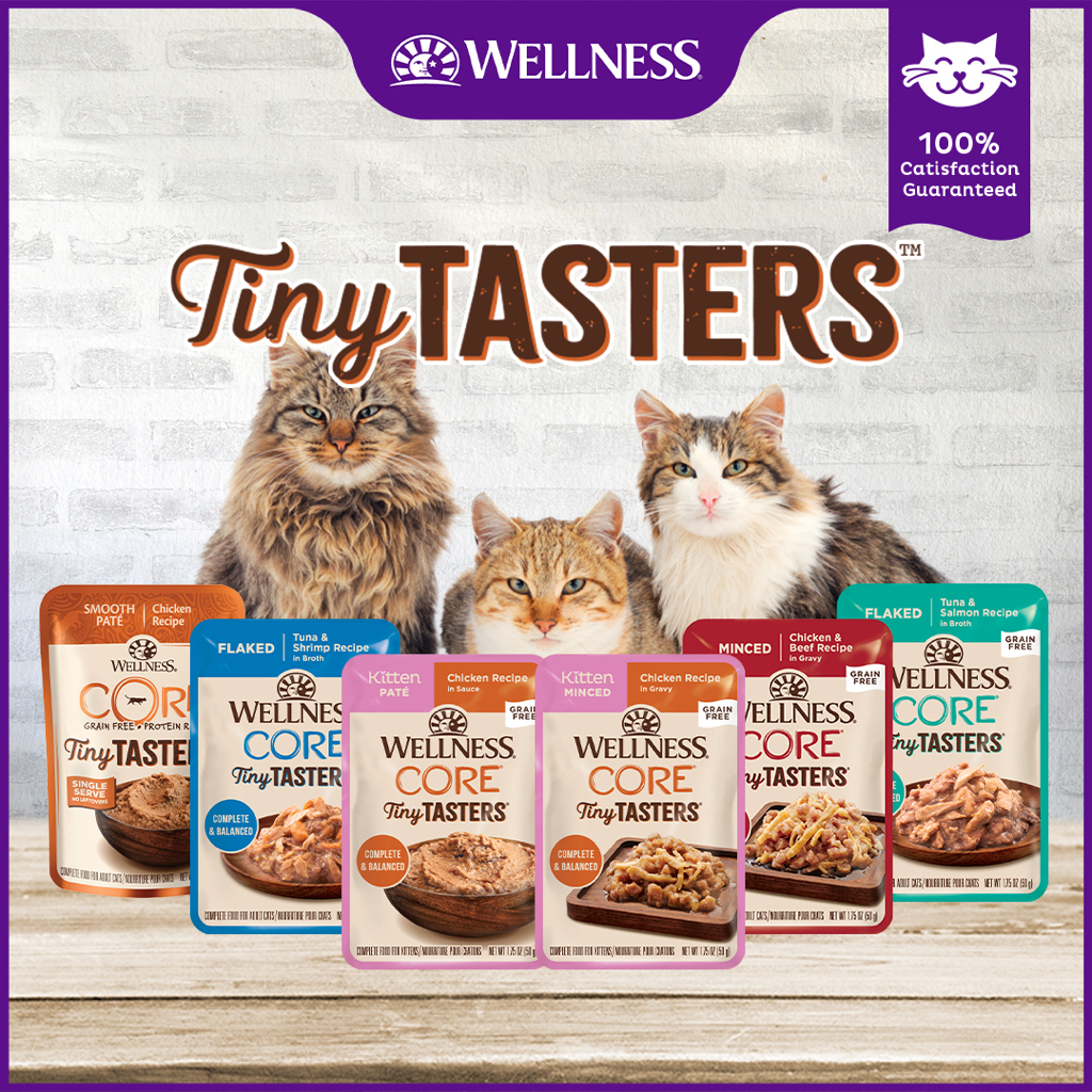 Wellness CORE Tiny Tasters Wet Cat Food 1.75oz Shopee Singapore