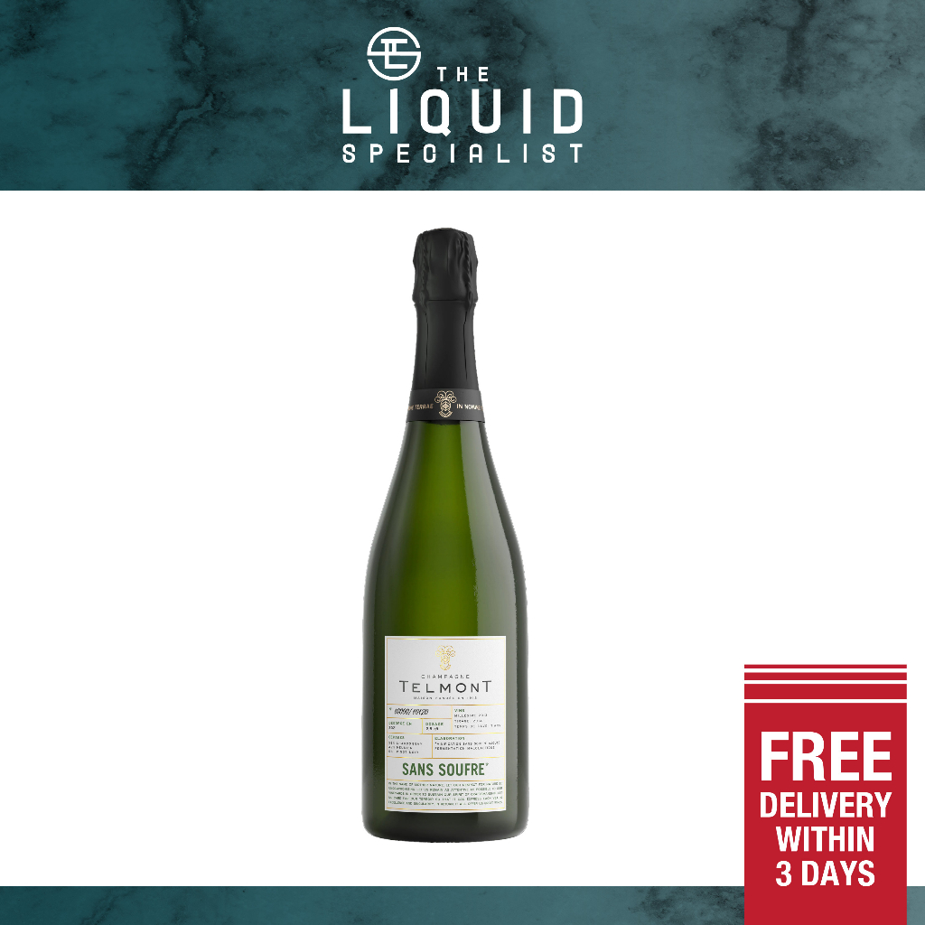 Champagne Telmont Sans Soufre NV - 75cl | Shopee Singapore