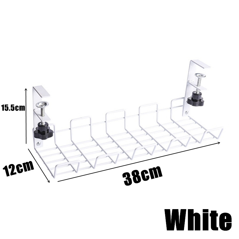 Cable Organizer Under Desk Cable Management Organizer Basket Tray Box
