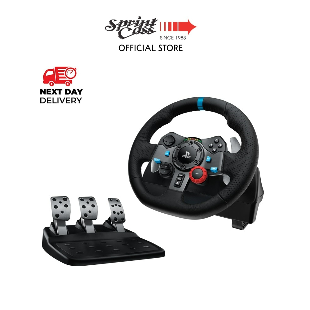 Logitech G29 Driving Force Racing Wheel and Floor Pedals, Real Force ...