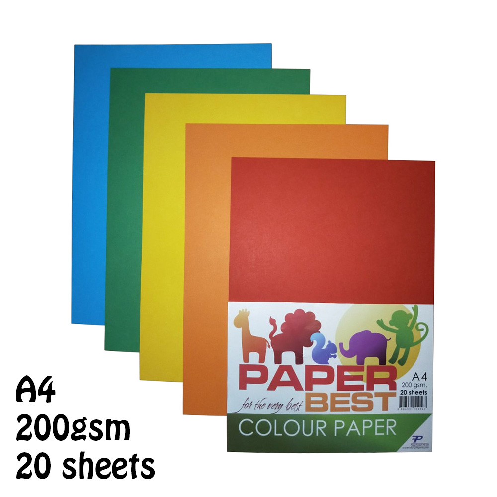 A4 Paper Best Colour Paper / Glitter Foam / 70gsm/ 80gsm/ 100gsm/ 120gm ...