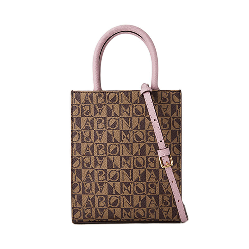 Bonia Black Galilea Monogram Small Tote