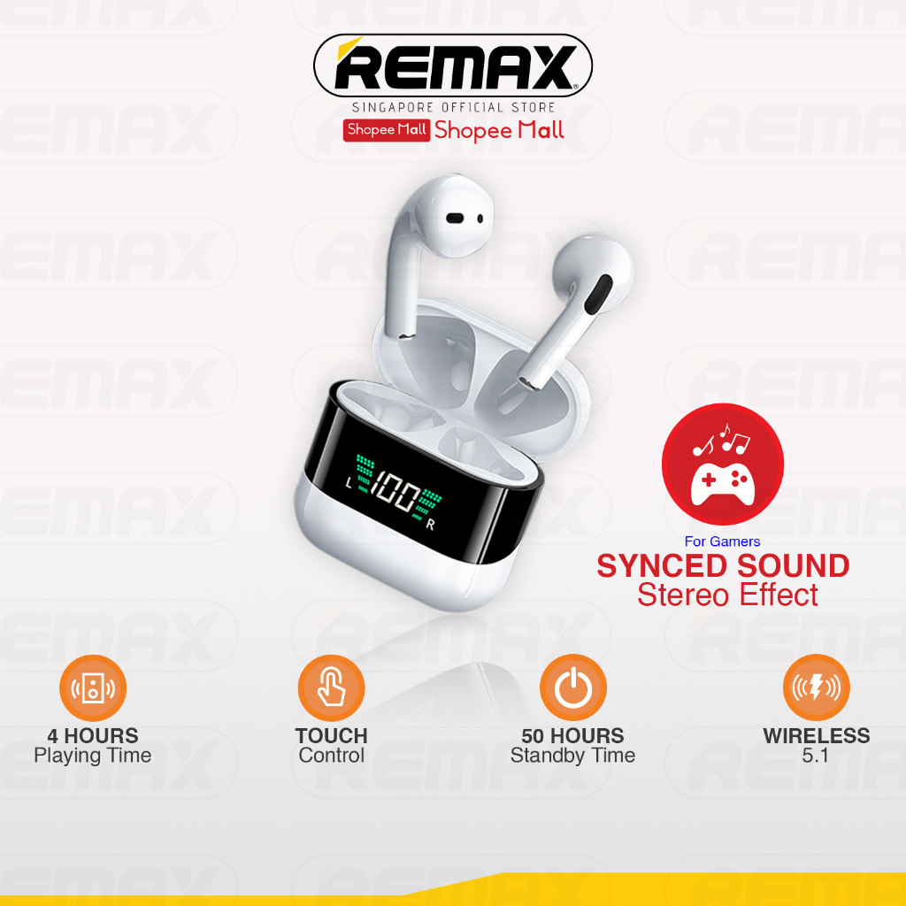 [Remax Audio] TWS-10 + Dynamic Mini HIFI Metal Bluetooth Stereo ...