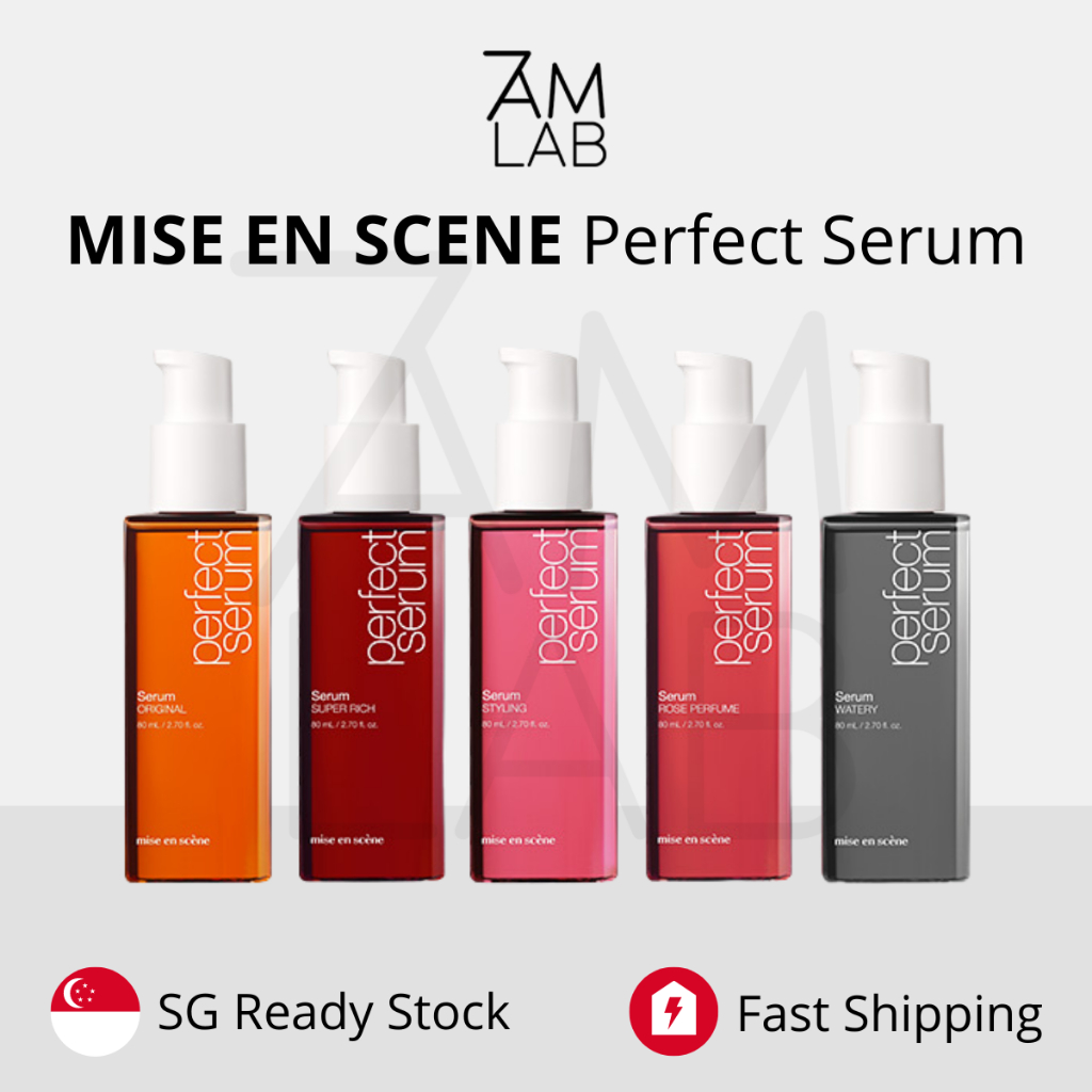 Sg Stock Mise En Scene Perfect Serum Original Styling Super Rich Rose Perfume Watery