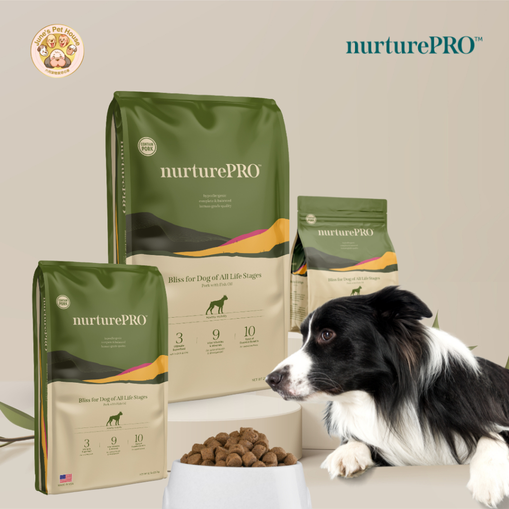 Nurture Pro Pork with Fish Oil Dog Food Kibbles Shopee Singapore