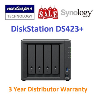 SYNOLOGY DISKSTATION DS423 4 BAY NAS 2GB DDR4 - SYN-DS423