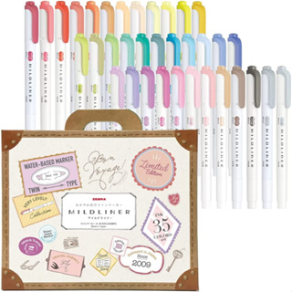 5 PCS Kawaii Highlighter Pens Double tips Candy Color Manga Markers Midliner  Pastel highlighter set Stationery
