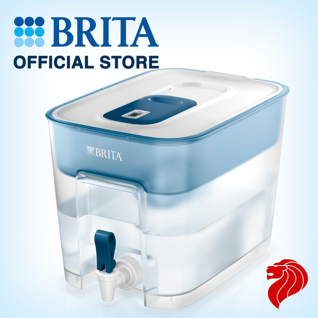 BRITA FLOW SOFT BLUE 8.2L with 1 MAXTRA+ filter | Shopee Singapore