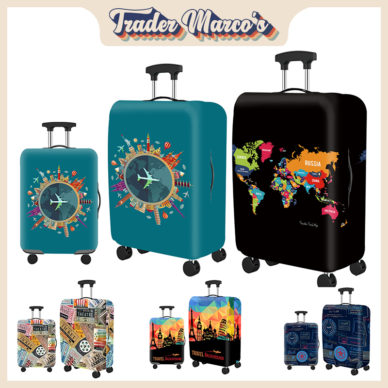 [SG Seller]luggage cover/luggage protector/with zipper/with side opening/with elastic/Multiple