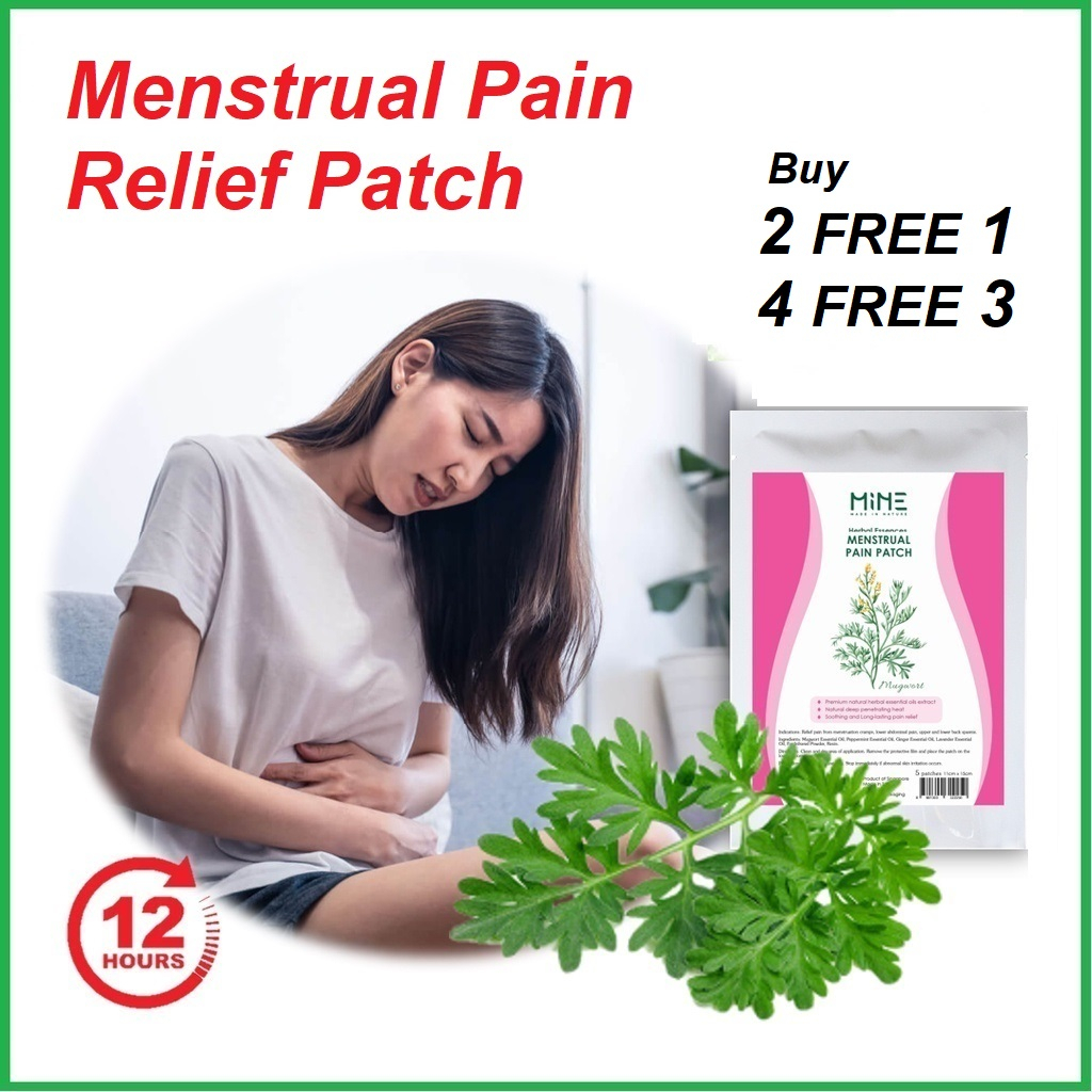 Mugwort Menstrual Pain Relief Patch 5 pcs Relief period pain