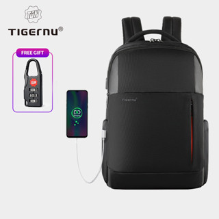 Tigernu Backpack Men Fashion School Bag RFID Anti theft Laptop Bag