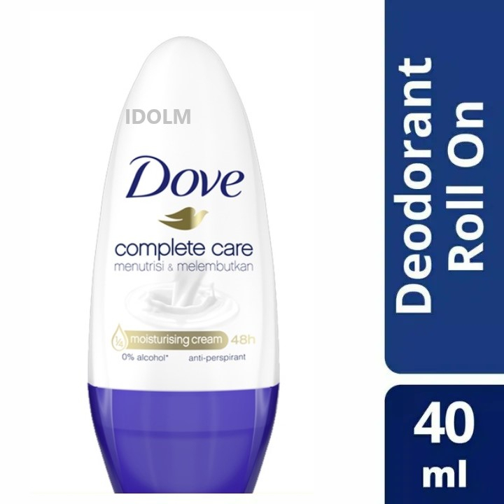 Dove Deodorant Roll On Complete Care 40ml Shopee Singapore