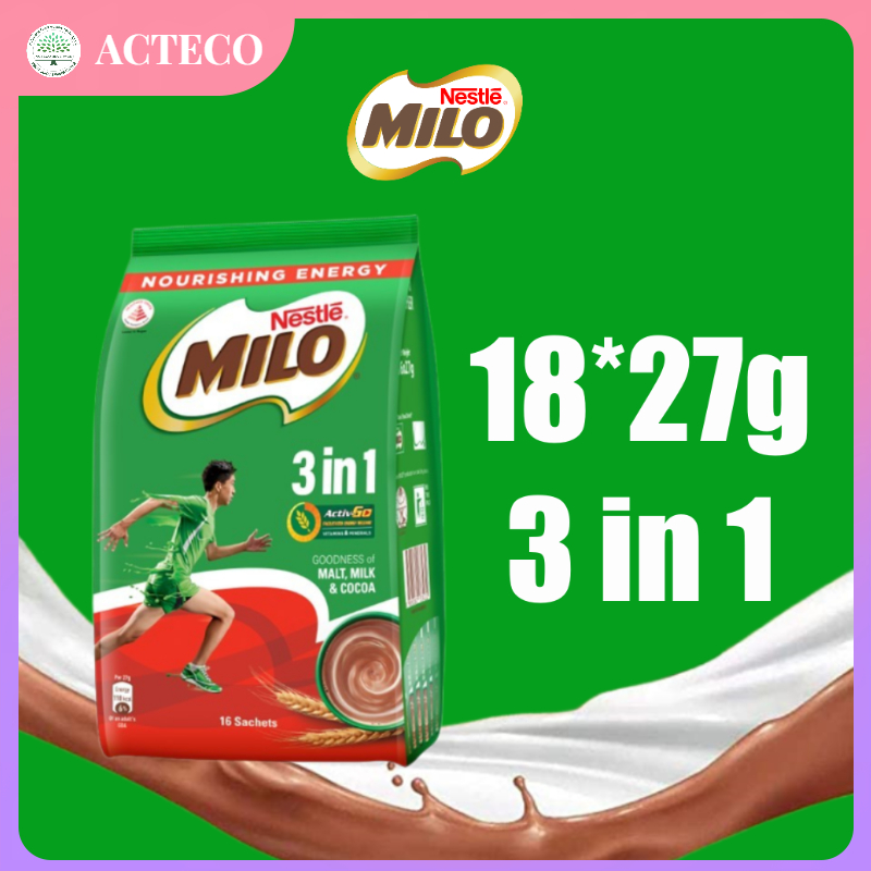 Milo Activ Go In Powder X G Nestle Milo Chocolate Drinks