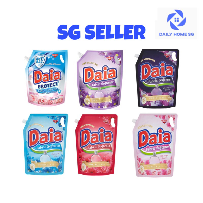 (Ready stock) Daia Fabric Softener 1.6/1.4L (Bundle Deal 2/6) | Shopee ...