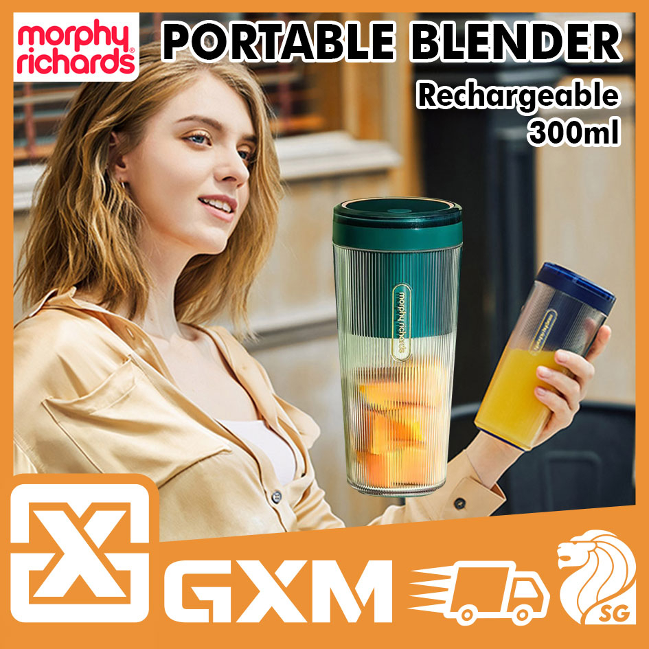 MORPHY RICHARDS Portable Wireless Charging Blender 300ml Juicer Machine